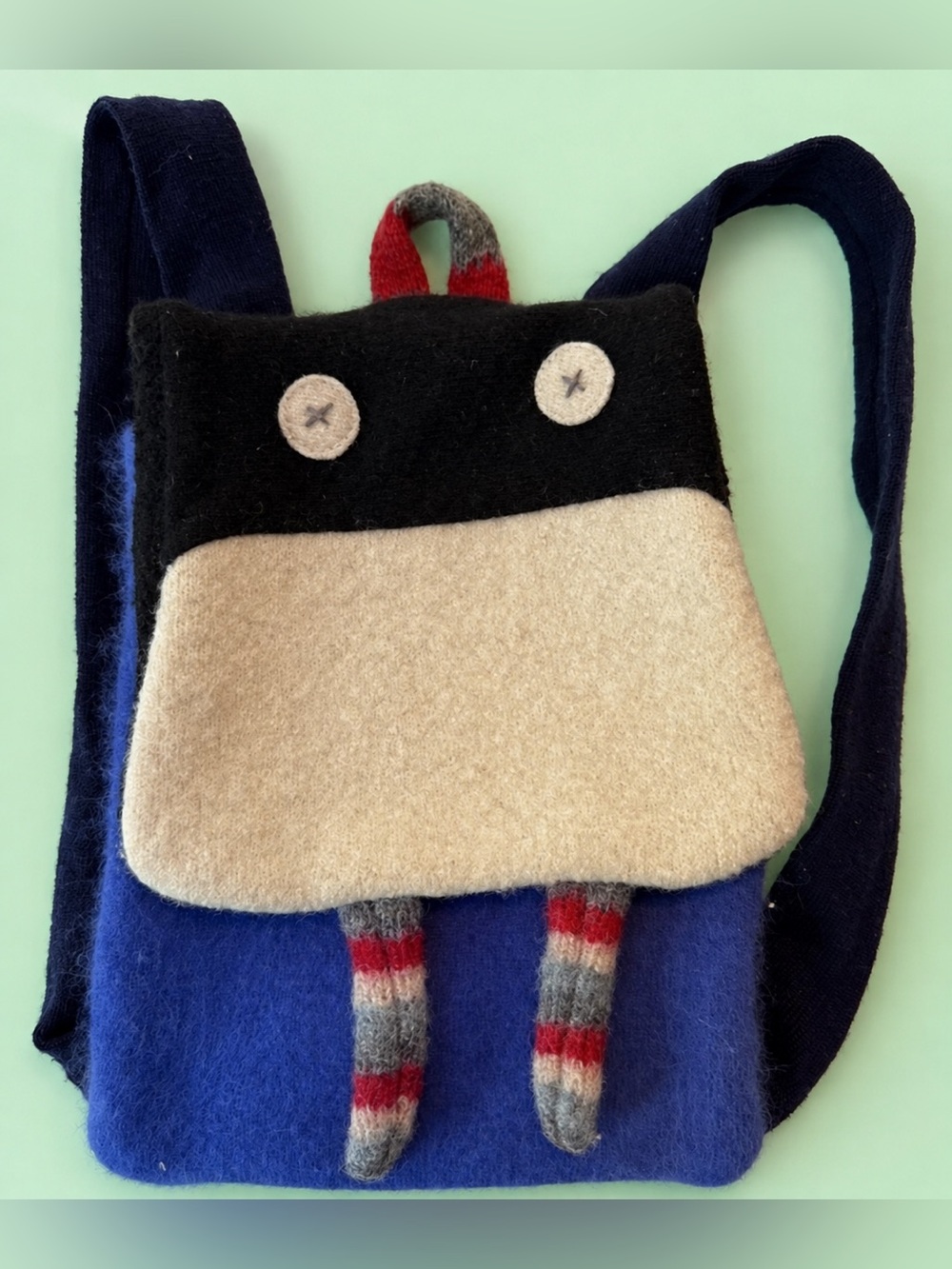 KIDS Toddler Cate & Levi Mini Wool Backpack - Walrus
